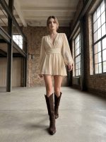 Vestido Carola monoshort  gasa - Imagen 3