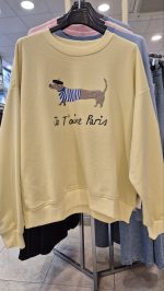 Sudadera je T´aime Pariis - Imagen 3