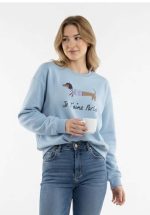 Sudadera je T´aime Pariis - Imagen 2