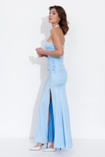 Vestido Denia drapeado asimétrico - Imagen 2