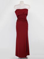 Vestido Denia drapeado asimétrico - Imagen 5