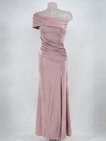 Vestido Denia drapeado asimétrico - Imagen 6