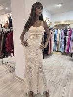 Vestido Helena encaje lace up - Imagen 5