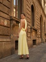 Vestido maxi cascada