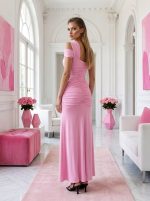 Vestido Yanila crep bardot - Imagen 4