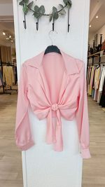 Blusa raso nudo - Imagen 6